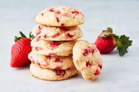 Yummy Strawberry Cookies